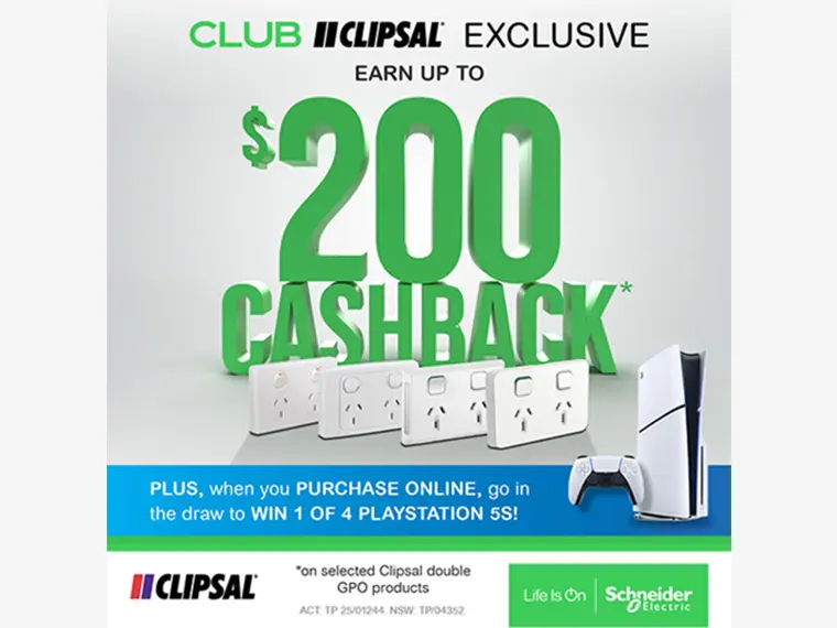 MMEM Club Clipsal Cashback and PlayStation Offer