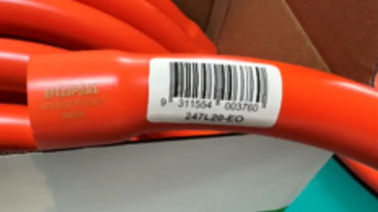 Conduit marking.