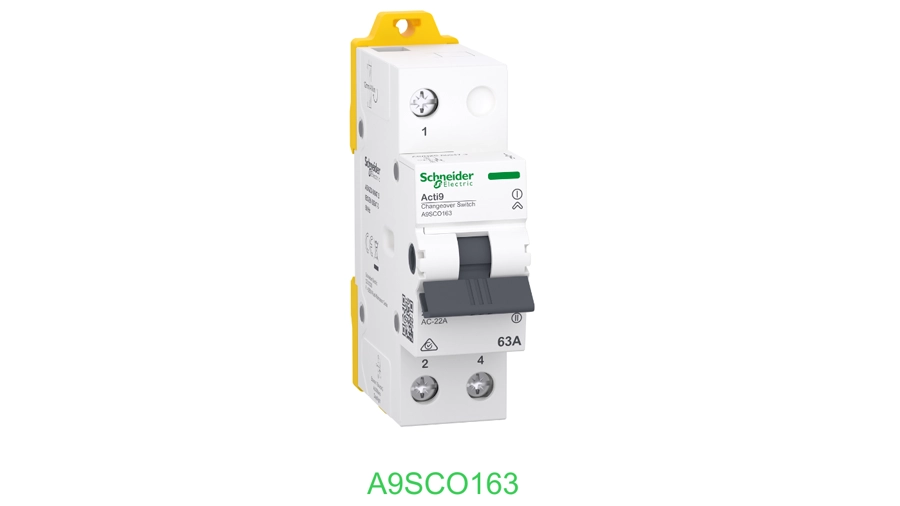 Acti9 changeover switch 3 positions