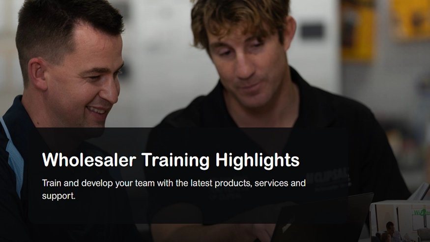 Wholesaler Training Highlights on the mySchneider platform