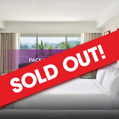 AMPED26 Package 3 for 2 Adults and 1 Child, SOLD OUT