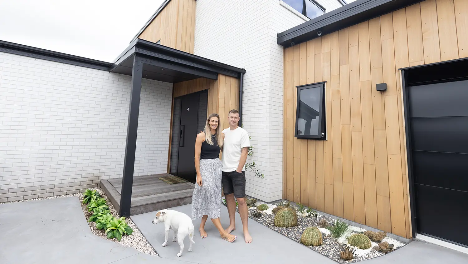Ben and Quinn Alexandre home built their own family home with Clipsal