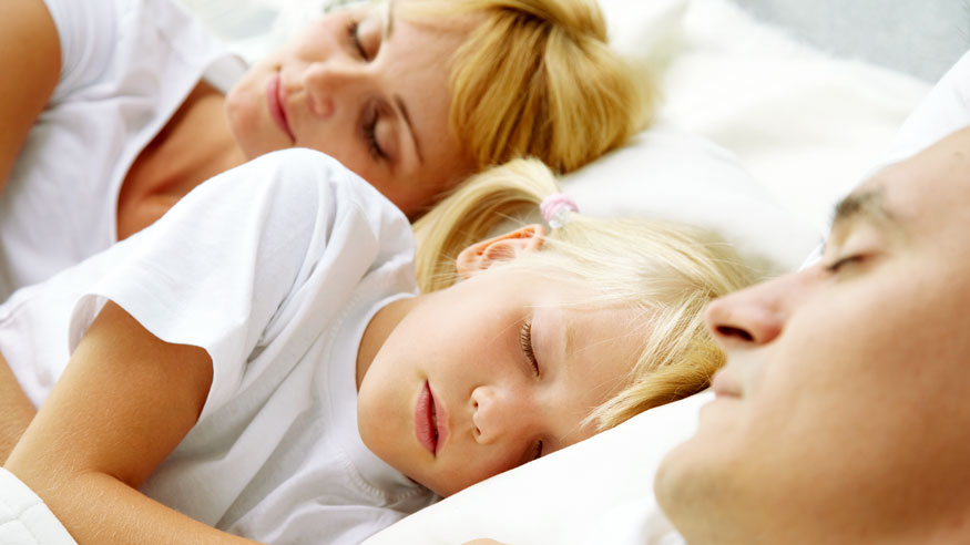 Family sleeping