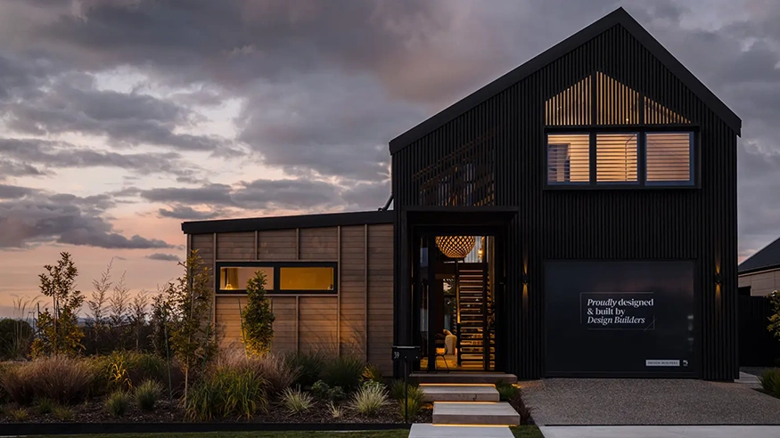 Design Builders’ new build by Lake Taupō, New Zealand, featuring Clipsal Solis.