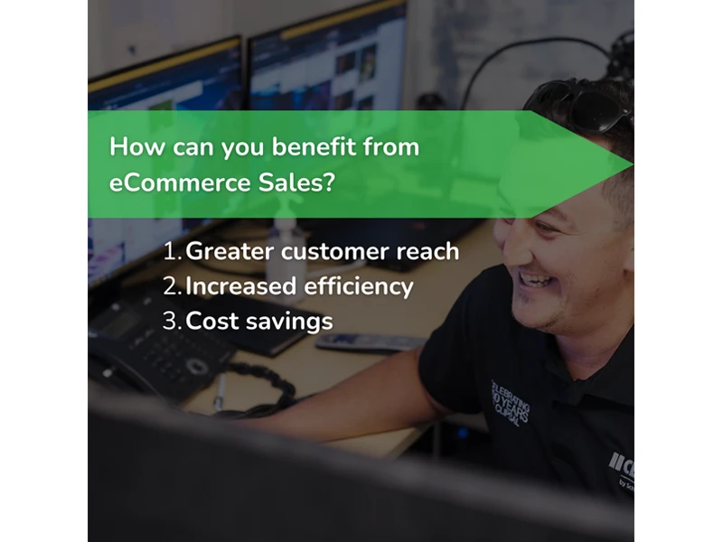 eCommerce sales benefits