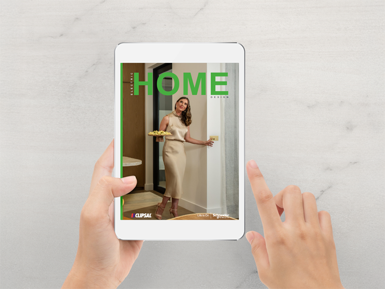 Clipsal's Electric Home Design Magazine