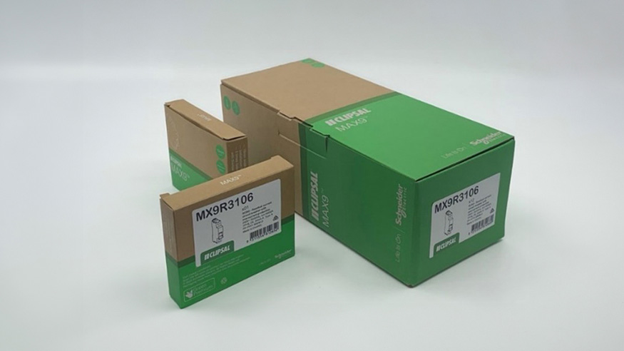 Clipsal MAX9 new sustainable packaging