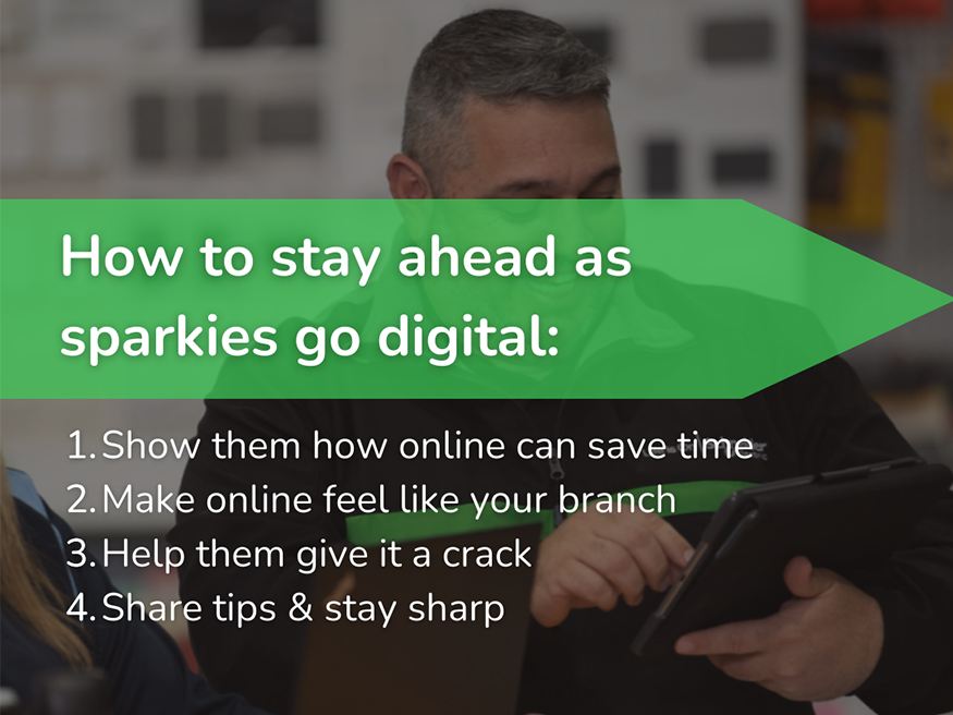 4 steps on how wholesalers can promote themselves to sparkies digitally