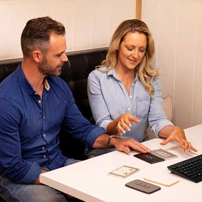 Couple Choosing Clipspec consultation