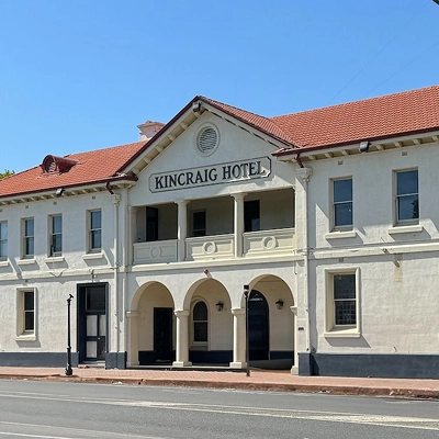 An exterior shot of the refurbished Kincraig Hotel.