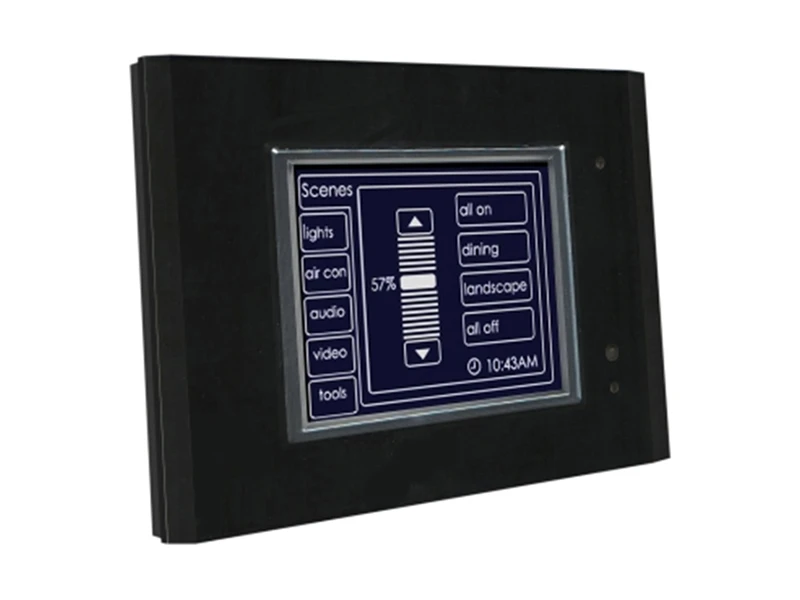 C-Bus black touch screen