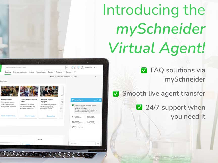 mySchneider virtual agent