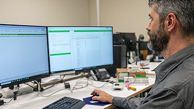 Club Clipsal member watching a Webinar