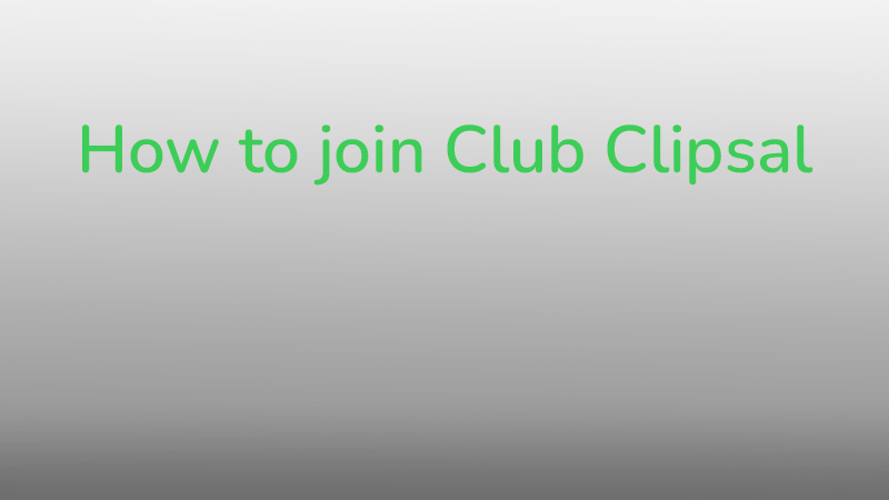 Join Club Clipsal in 3 Easy Steps
