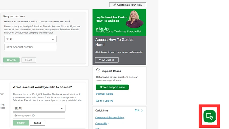 Pacific live chat service