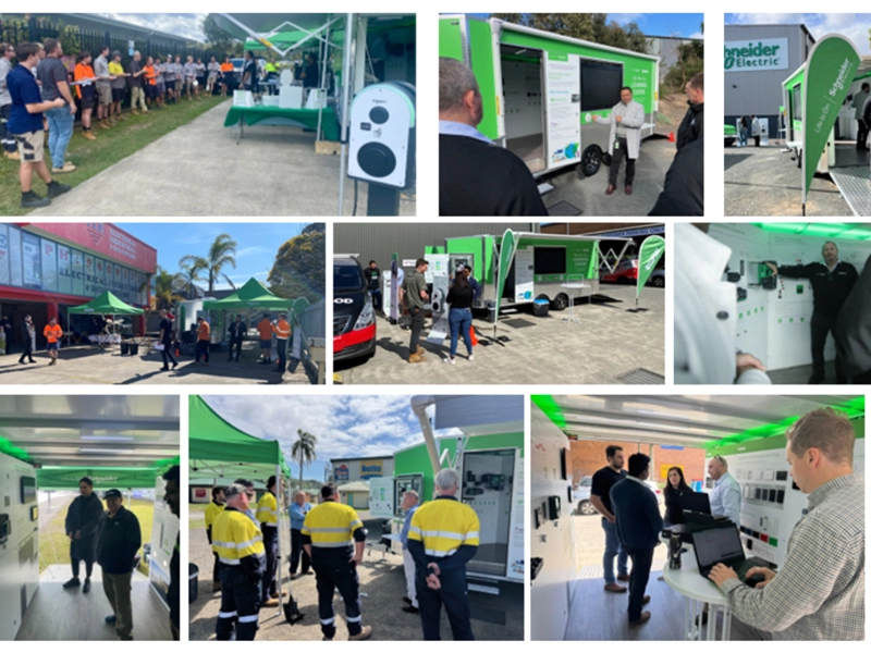 Clipsal's On-the-Go learning centre event