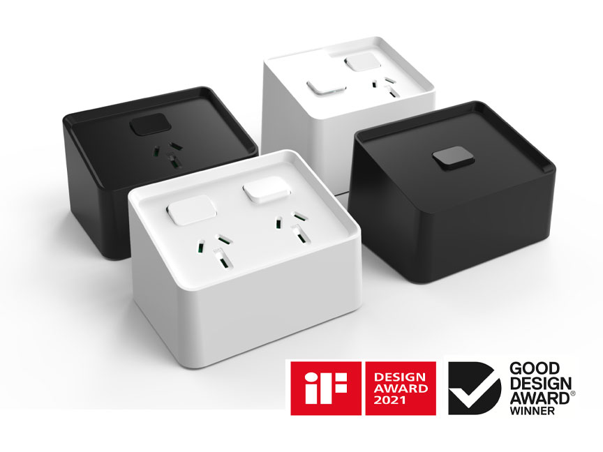 Iconic Outdoor switch and power points