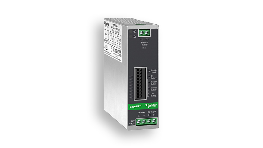  New Easy Industrial 24V DC DIN Rail UPS