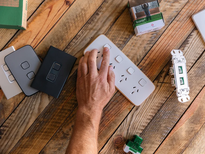 Clipsal Iconic Styl and Essence Fully Assembled Switches and Sockets