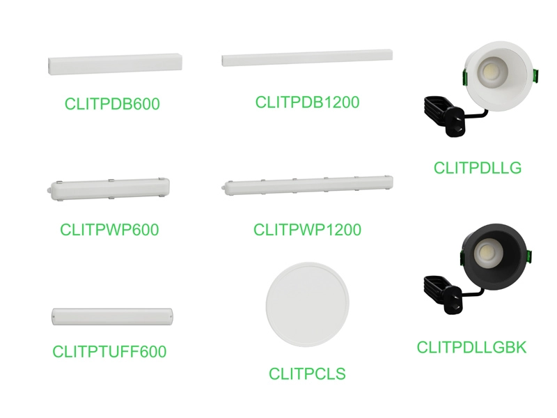 Different types of lighting fixtures
