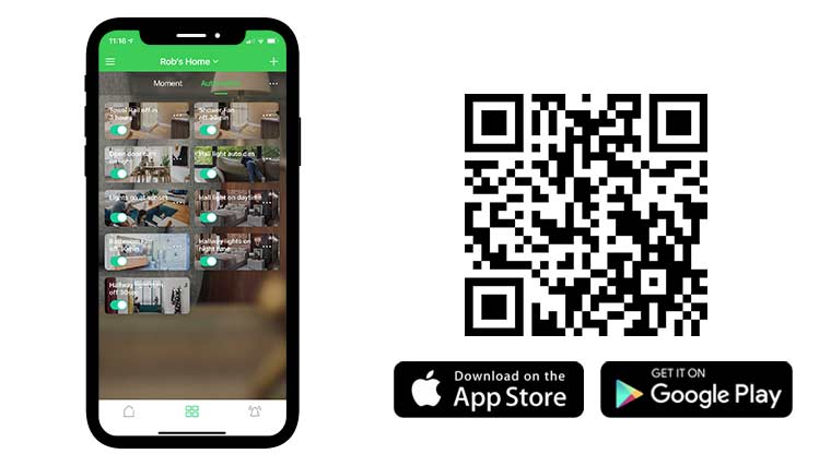 QR code to download the Wiser by SE app